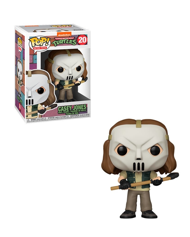 Funko Pop! Casey Jones – Teenage Mutant Ninja Turtles 1990, 9,5 Cm Vinyl-Figur, Sammlerstück