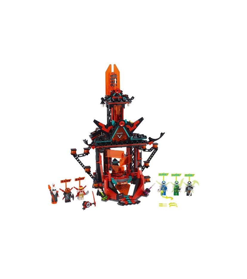 Lego ninjago templo best sale imperial de la locura