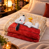 Cobija Frazada Snoopy Casita