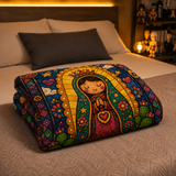 Cobija Frazada Virgencita de Guadalupe