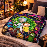 Cobija Frazada Rick y Morty