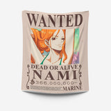 Frazada Cobija One Piece Wanted Nami