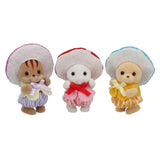 Sylvanian Families - Mushroom Trio Babies (Ternurines) Exclusivo Japon