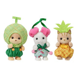 Sylvanian Families - Fruits Trio Babies (Ternurines) Exclusivo Japon