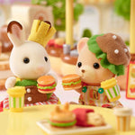 Sylvanian Families - Hamburger Pair Set (Ternurines) Exclusivo Japon