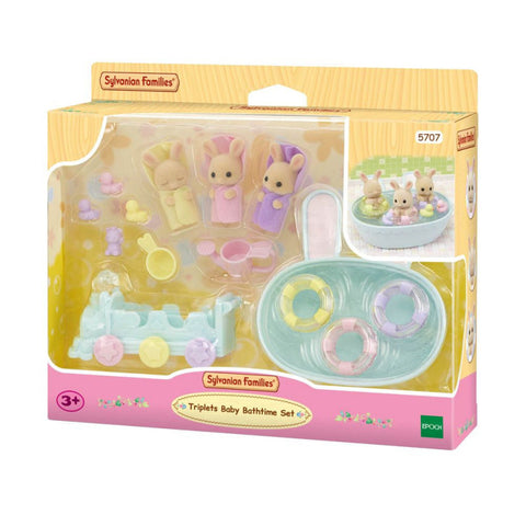 Sylvanian Families - Triplets Baby Bathtime Set