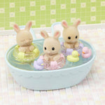 Sylvanian Families - Triplets Baby Bathtime Set