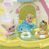 Sylvanian Families - Amigos de guardería diversión en la piscina