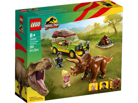 LEGO JURASSIC PARK 30TH ANIVERSARIO - TRICERATOPS 76959