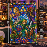 Cobija Frazada Zelda Link Vitral