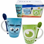 JUEGO DE 2 TAZAS 340ML - SULLEY Y MIKE