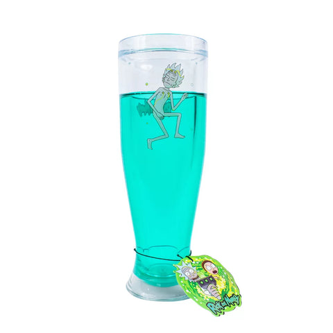 Vaso Mágico Glow In The Dark Rick and Morty Geek