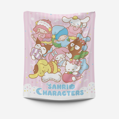 Cobija - Frazada Hello Kitty and Friends Sanrio Characters