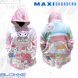 Maxi Sudadera Sanrio Hello Kitty Pijama Oversize