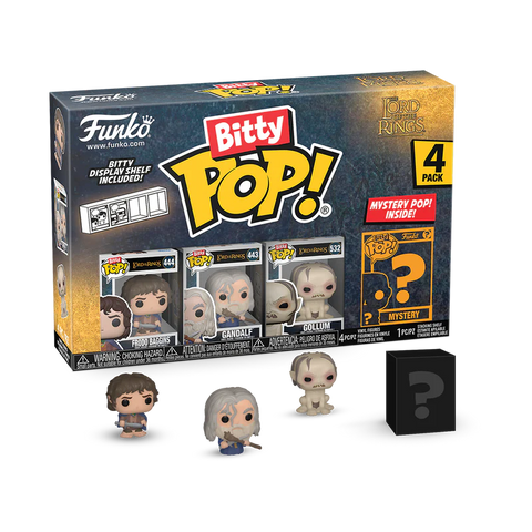 Funko Bitty Pop Lord Of The Rings - Frodo Bagins 4 Pack