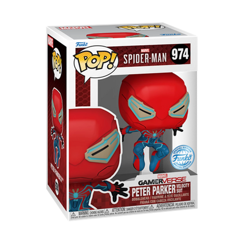 Funko Pop Games SpiderMan 2 - Peter Parker Velocity Suit 974