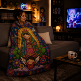 Cobija Frazada Virgencita de Guadalupe
