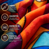 Cobija Frazada Charizard Vitral