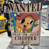 Frazada Cobija One Piece Wanted Chopper