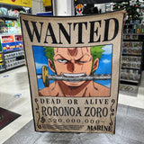 Cobija One Piece Roronoa Zoro Cartel Recompensa