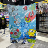 Cobija Frazada Nickelodeon Bob Esponja Burbujas