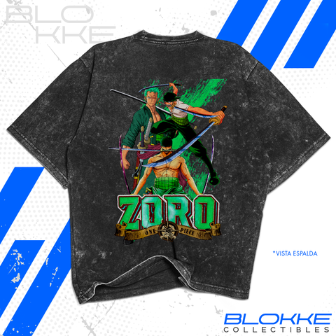 Playera Oversized One Piece - Zoro