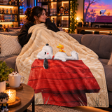 Cobija Frazada Snoopy Casita