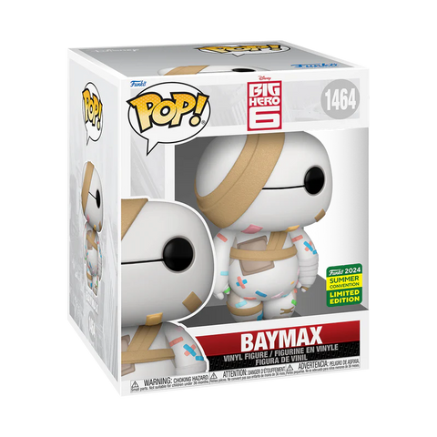 Funko Pop Grandes Heroes - Baymax Con Vendas Exclusivo SDCC 2024