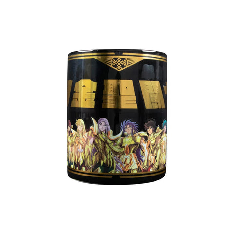 Taza Jumbo Caballeros del Zodiaco 12 Dorados