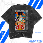 Playera Oversized One Piece - Strawhat Pirates