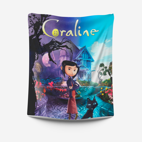 Frazada Cobija Coraline