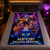 Cobija Frazada Huntrix Guerreras K Pop