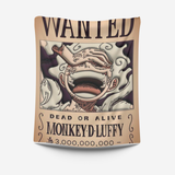 Cobija One Piece Monkey D. Luffy Wanted Poster 3D