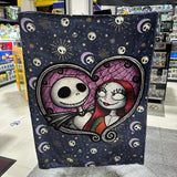 Frazada - Cobija Extraño Mundo de Jack Jack y Sally