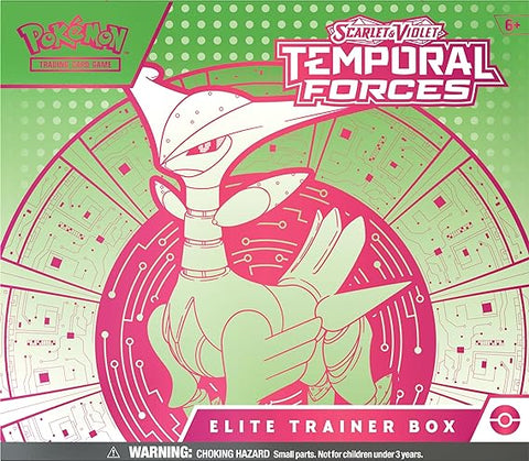 Pokémon TCG: Scarlet & Violet—Temporal Forces Elite Trainer Box Flutter Mane