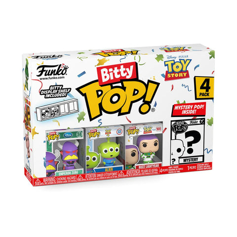 Funko Pop Bitty: Disney Toy Story - Zurg 4 Pack