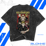 Players Oversized Negro Washed Tokyo Revengers