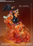 TAMASHII NATIONS FIGUARTS ZERO SPECTACLE EXTRA BATTLE LUFFY RED ROCK