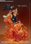 TAMASHII NATIONS FIGUARTS ZERO SPECTACLE EXTRA BATTLE LUFFY RED ROCK