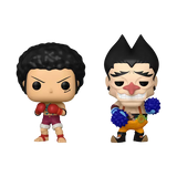 Funko Pop One Piece - Luffy & Foxy 2Pk