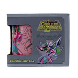 Taza Coleccionable Caballeros Del Zodiaco Acabados Metálicos Shun de Andromeda