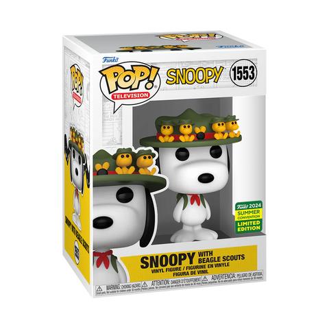 Funko Pop Televition Snoopy - Snoopy con Exploradores Beagle Exclusivo SDCC 2024