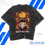 Playera Oversized Pop Attack On Titan - Eren Yaeger