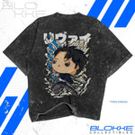 Playera Oversized Pop Attack On Titan - Levi