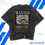 Playera Oversized One Piece - Dead or Alive Monkey D. Luffy