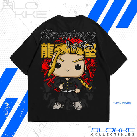 Playera Oversized Pop Tokyo Revengers - Draken