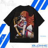 Playera Oversized One Piece - Nami