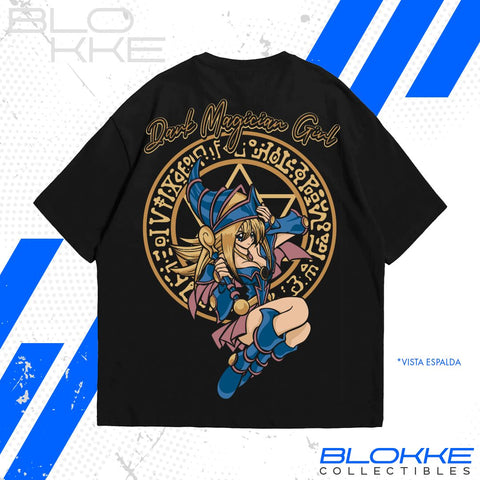 Playera Oversized Yu Gi Oh - Dark Magican Girl (Maga Oscura)