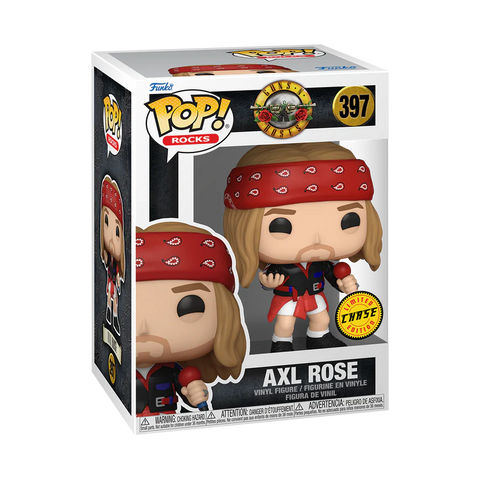 Funko Pop Rocks Guns N Roses - Axl Rose 397 CHASE