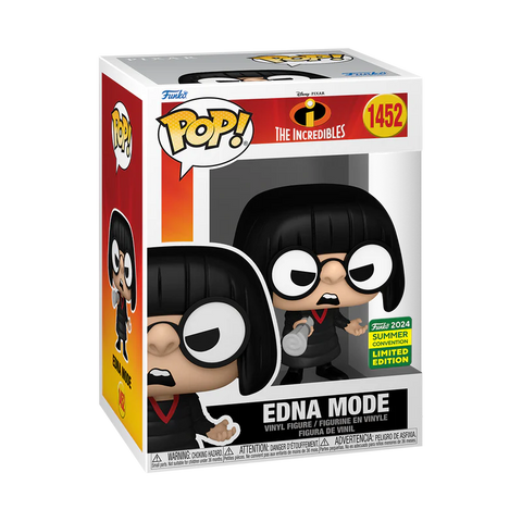 Funko Pop Disney Los Increibles - Edna Moda Exclusivo SDCC 2024